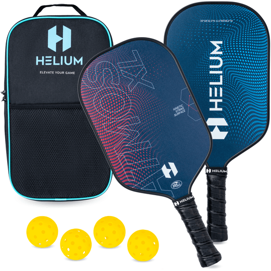 Helium Atmos XL Carbon Fiber Pickleball Paddle 2-Paddle Bundle