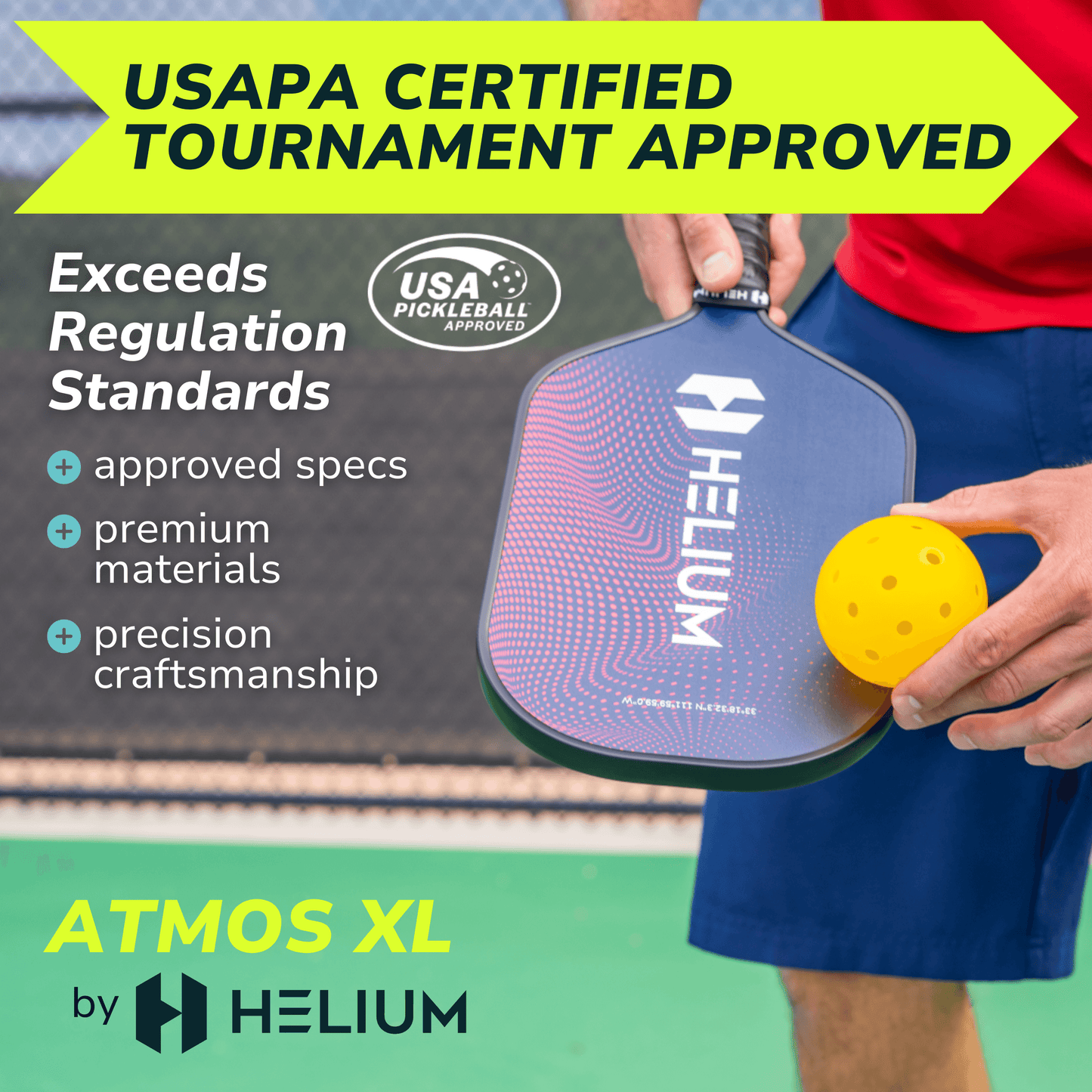 Helium Atmos XL 2 Pack Carbon Fiber Paddle - 2-Pack Bundle