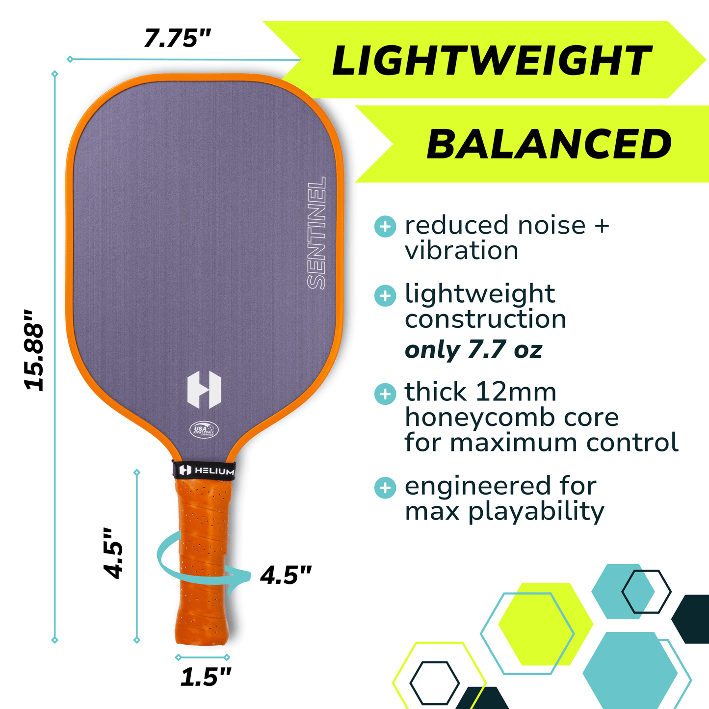 Helium Sentinel Fiberglass Paddle - 4-Pack Bundle