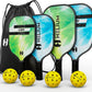 Helium Element Fiberglass Pickleball Paddle 4-Paddle Bundle