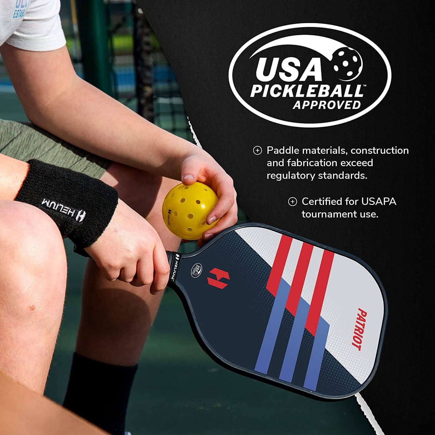 Helium Patriot Fiberglass Paddle - 4-Pack Bundle